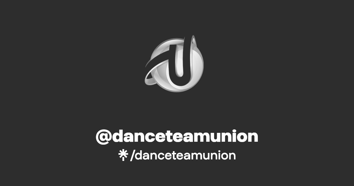 danceteamunion Instagram, Facebook Linktree