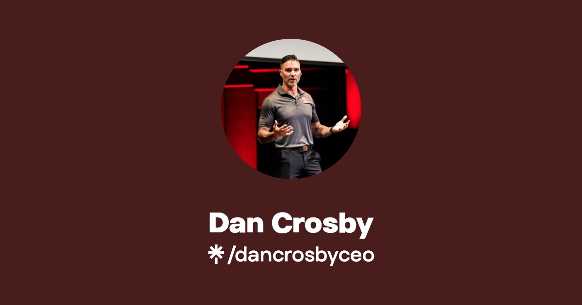 Dan Crosby Instagram, TikTok Linktree
