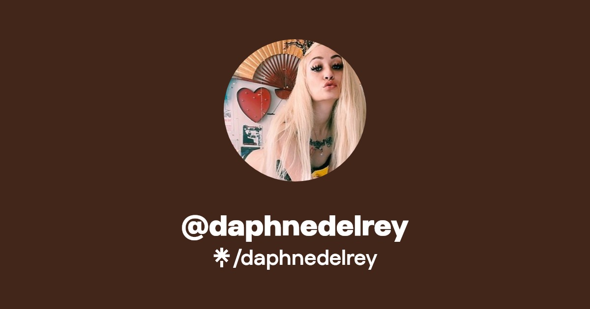 daphnedelrey | Instagram, TikTok | Linktree