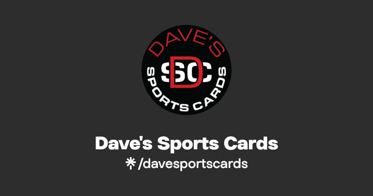 Dave's Sports Cards Instagram Linktree