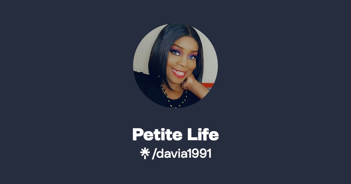 Petite Life TikTok Linktree