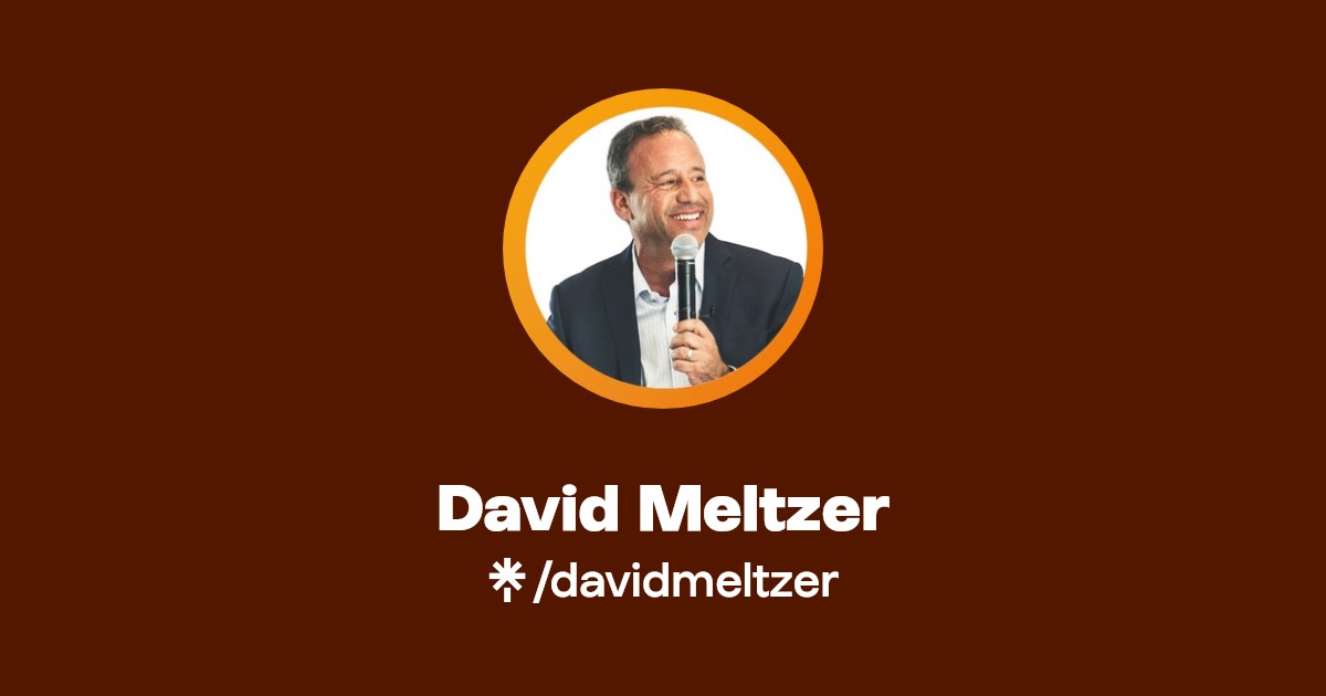 David Meltzer Linktree
