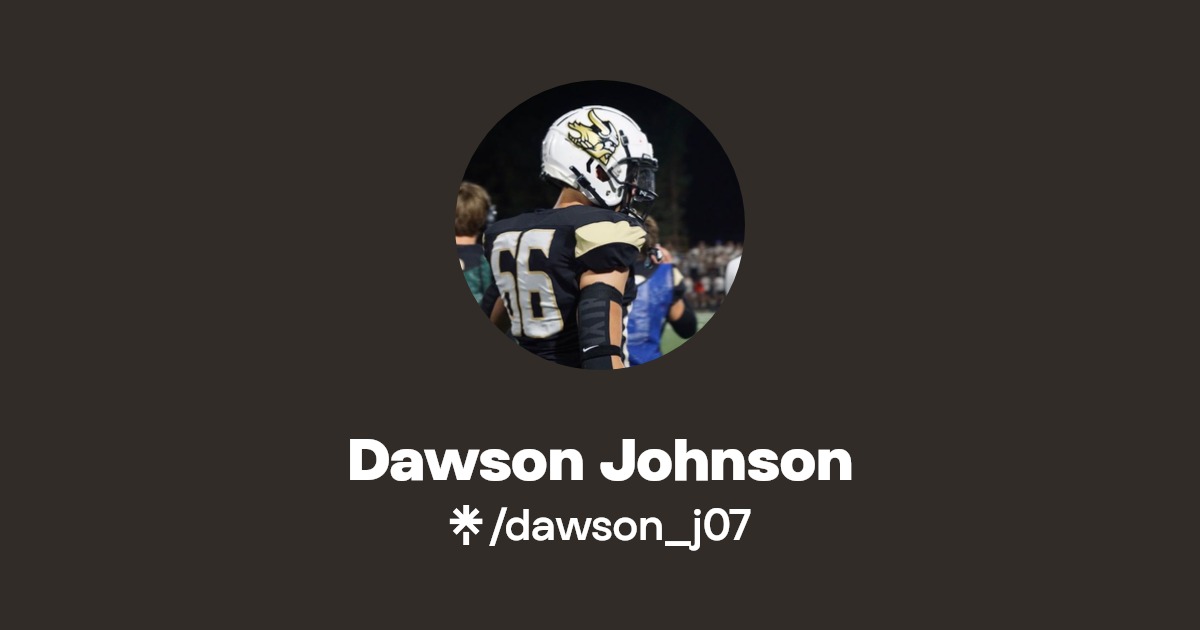 Dawson Johnson Instagram Linktree