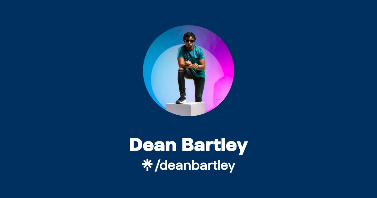 Dean Bartley Instagram, Facebook, TikTok Linktree