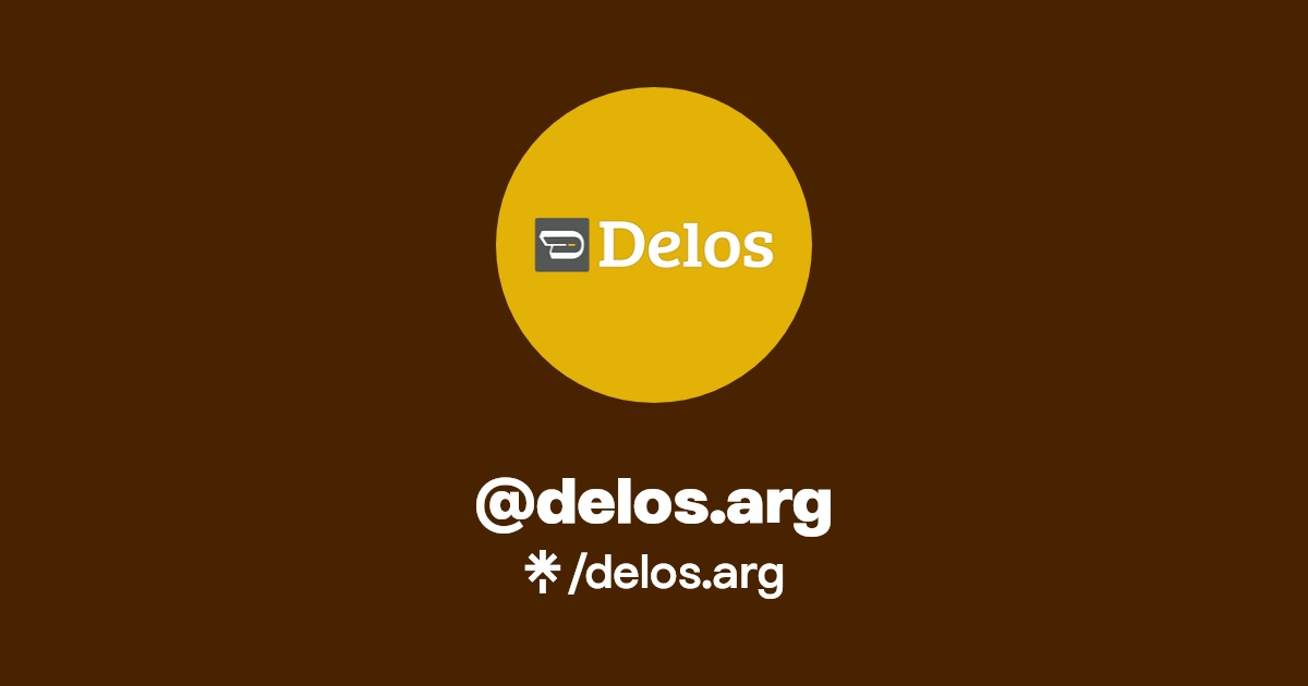 delos.arg Instagram, Facebook Linktree