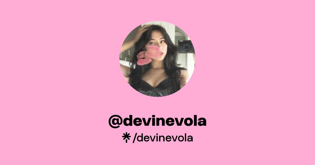 devinevola | Instagram, Twitch | Linktree