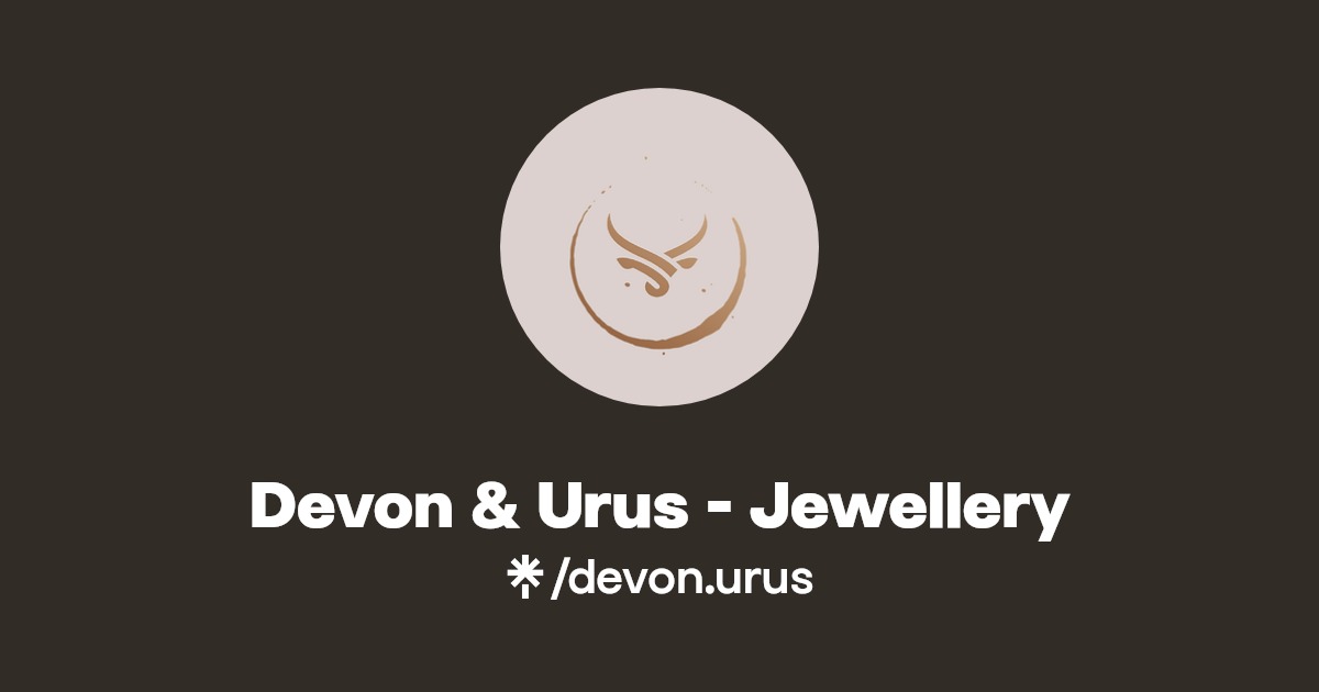 Devon & Urus Jewellery Linktree