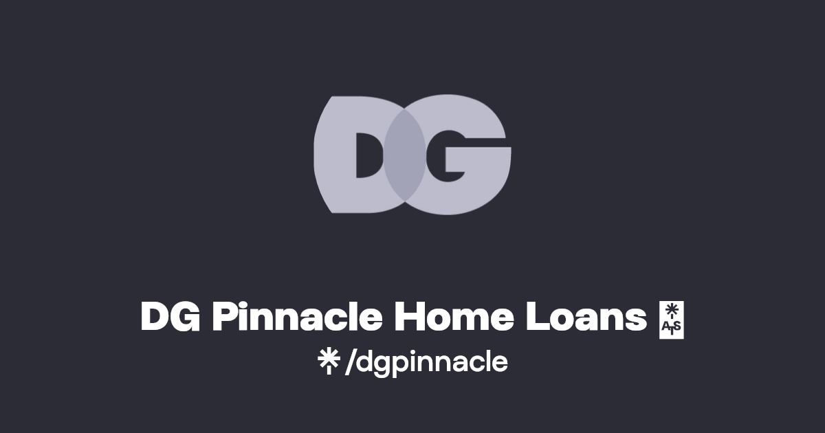 DG Pinnacle Home Loans 🏡 Facebook Linktree