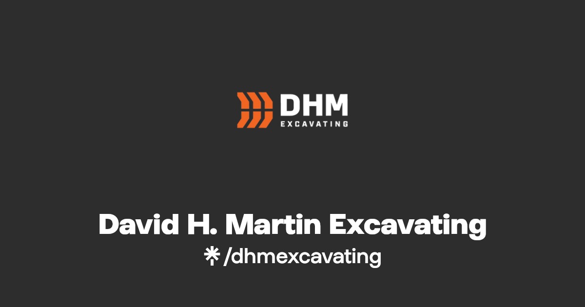 David H. Martin Excavating Linktree