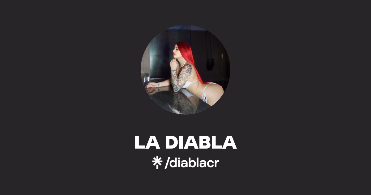 LA DIABLA - Find LA DIABLA Onlyfans - Linktree