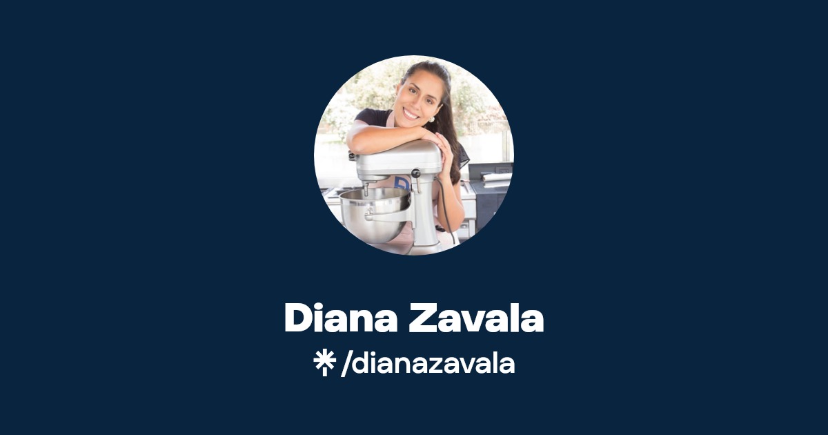 Diana Zavala Instagram, TikTok Linktree