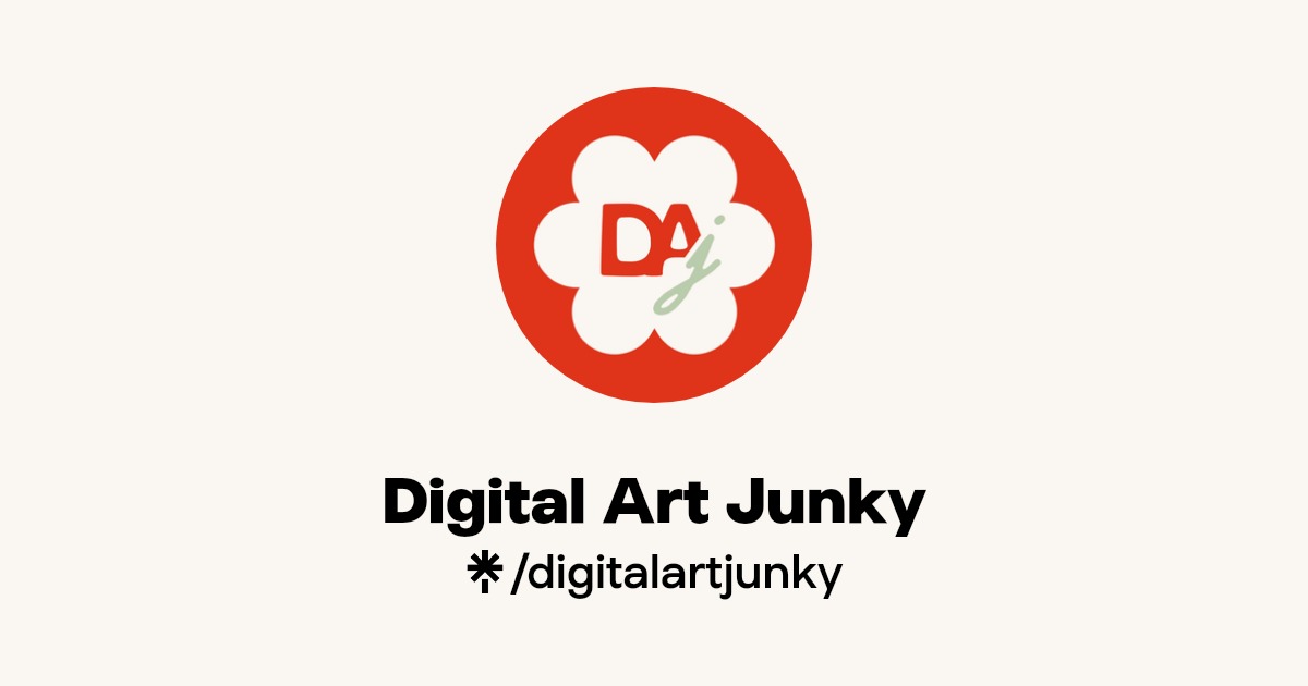 Digital Art Junky Instagram, TikTok Linktree