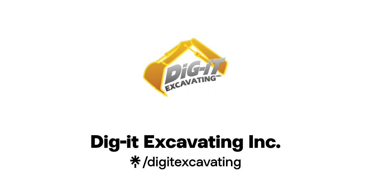 Digit Excavating Inc. Instagram, Facebook Linktree