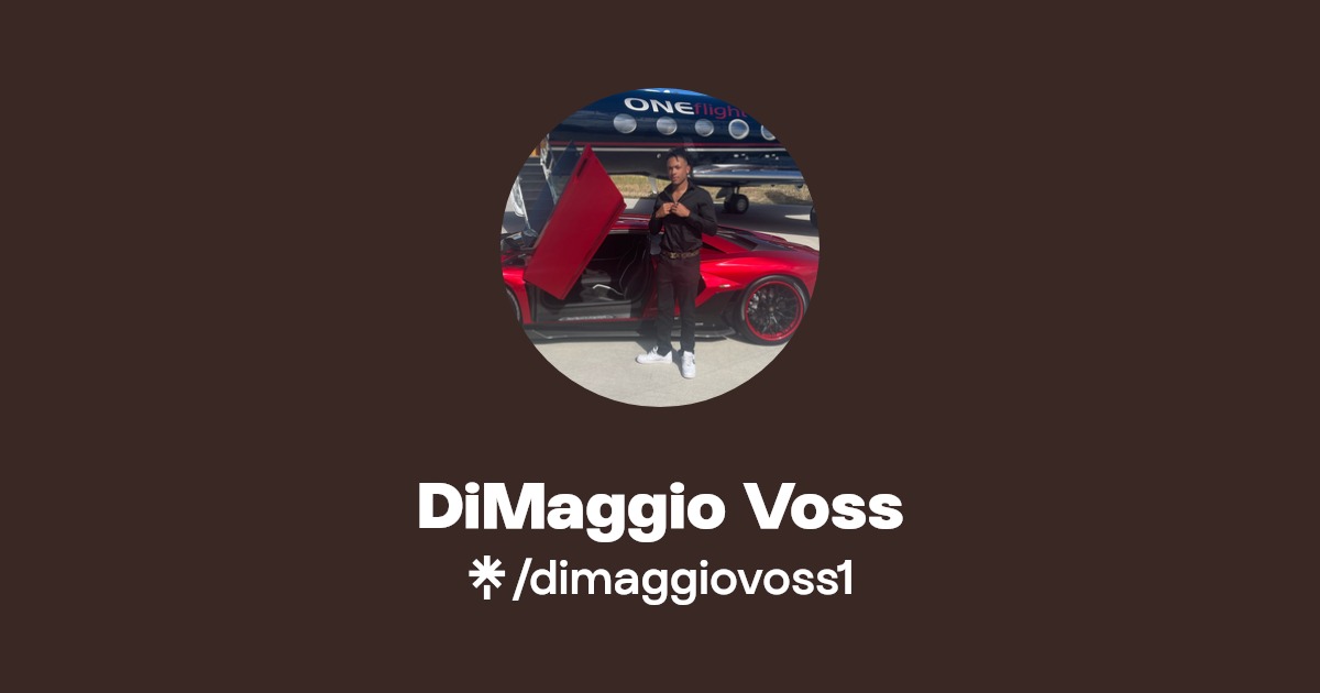 DiMaggio Voss Instagram Linktree