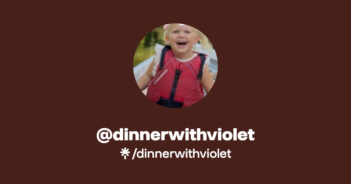 dinnerwithviolet Linktree