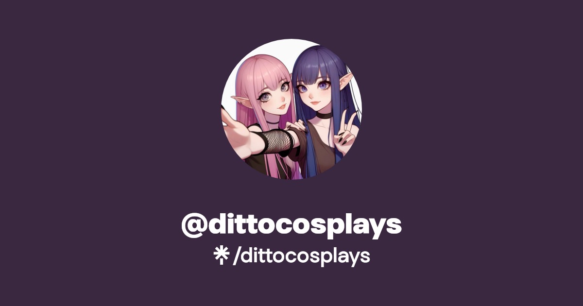 dittocosplays | Instagram, TikTok | Linktree