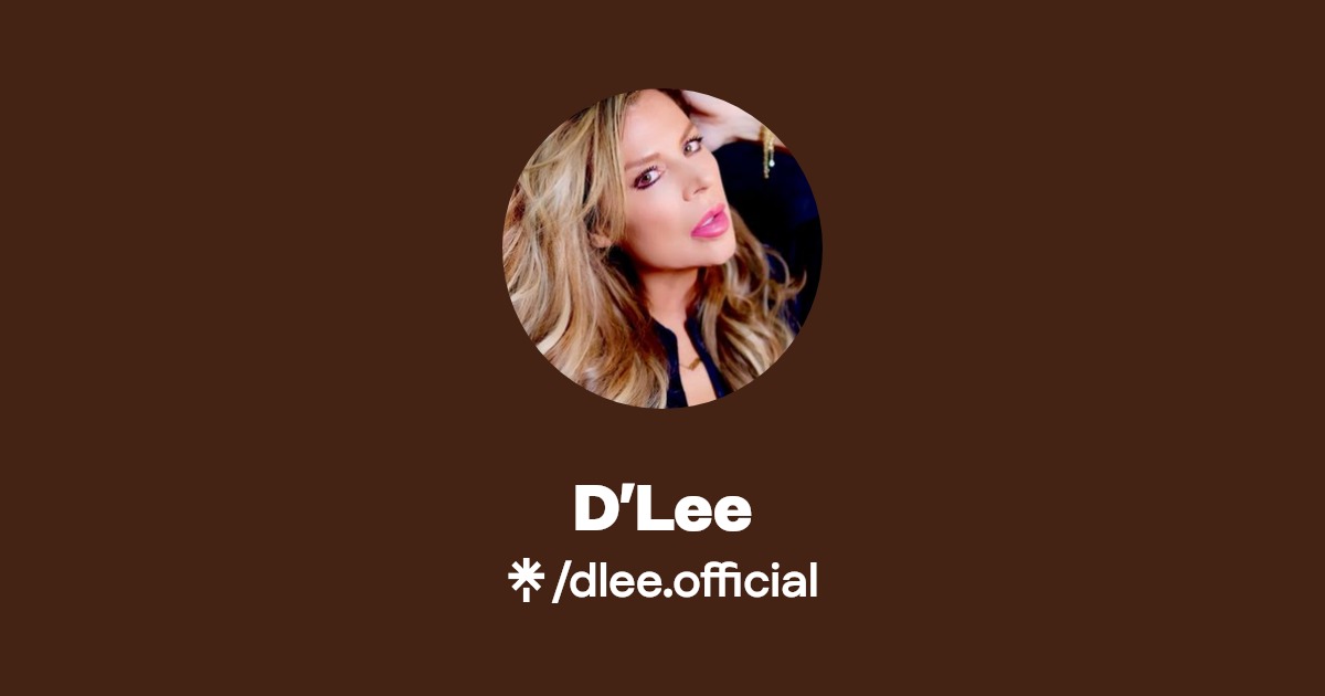 D’Lee - Find D’Lee Onlyfans - Linktree