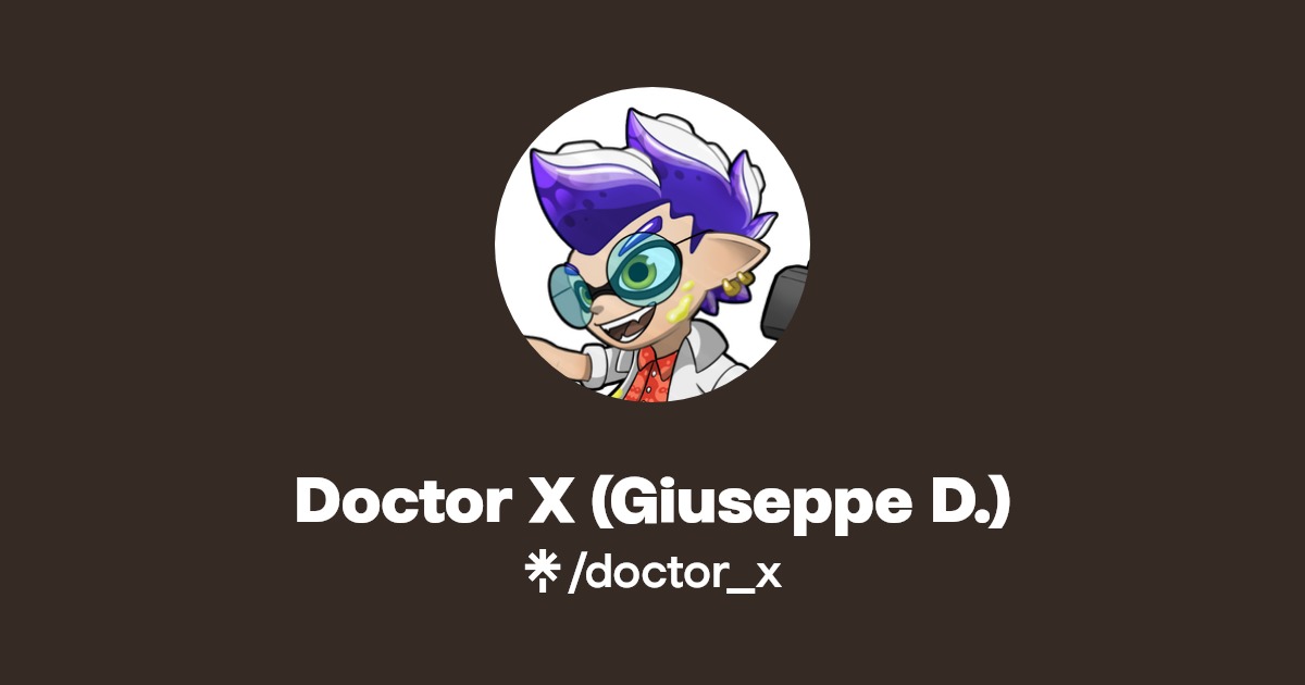 Doctor X (Giuseppe D.) Instagram Linktree
