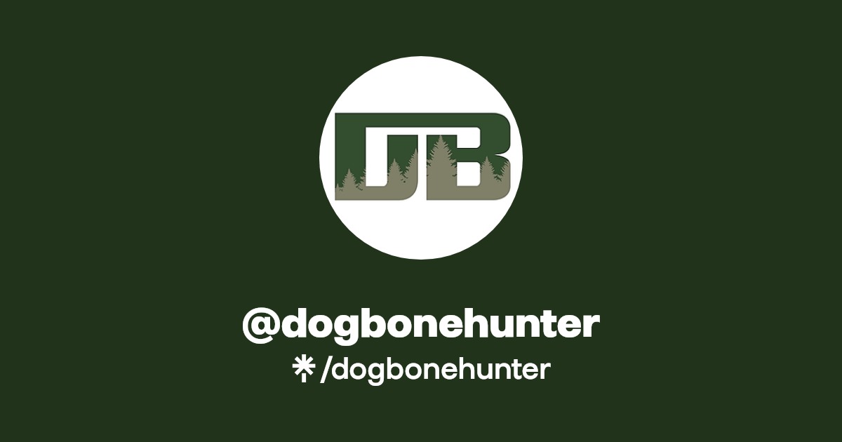 dogbonehunter Facebook, TikTok Linktree