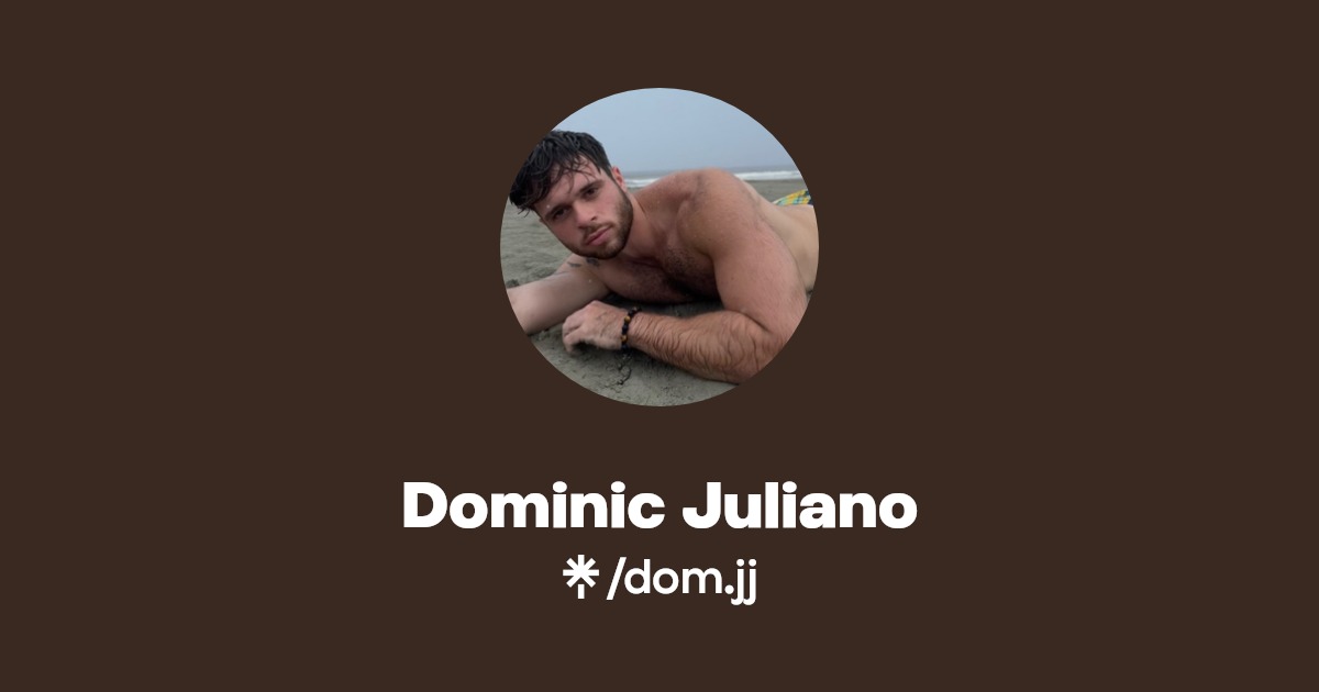 Dominic Juliano | Instagram, TikTok | Linktree