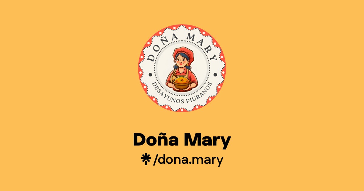 Doña Mary | Instagram, TikTok | Linktree