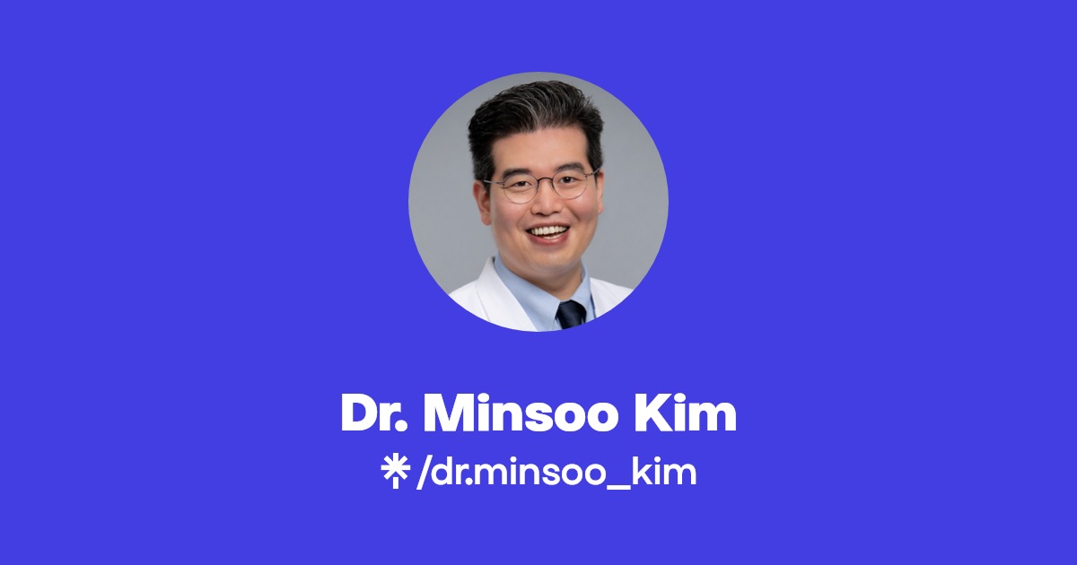 Dr. Minsoo Kim Linktree
