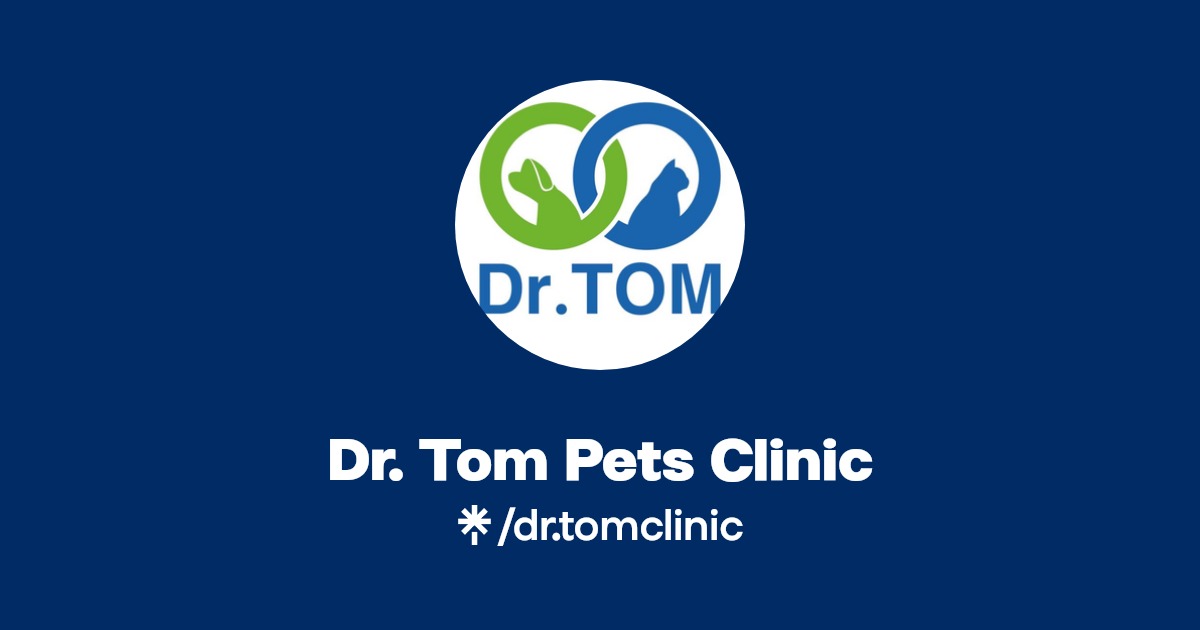Dr. Tom Pets Clinic Instagram, Facebook, TikTok Linktree