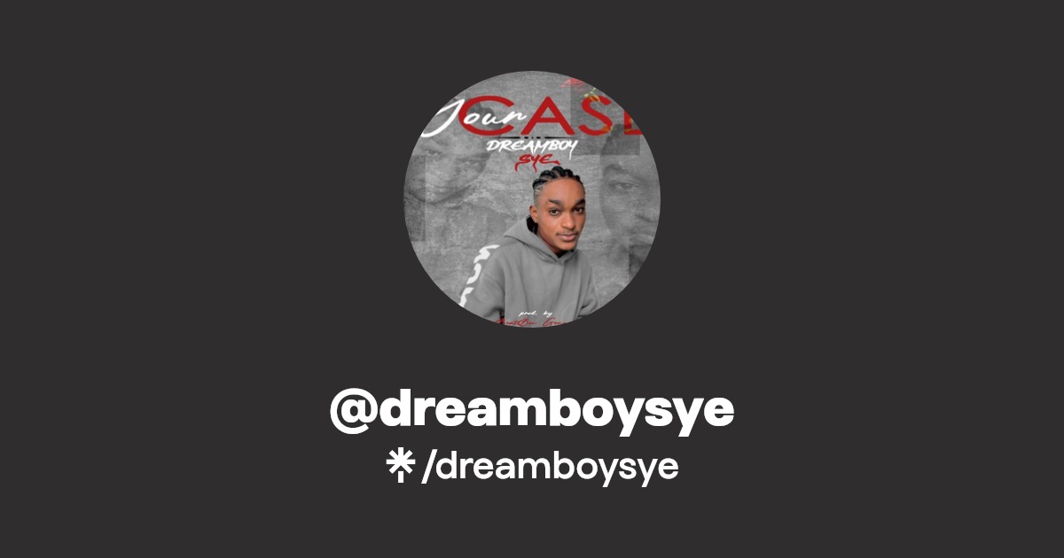 dreamboysye Instagram, Facebook, TikTok Linktree