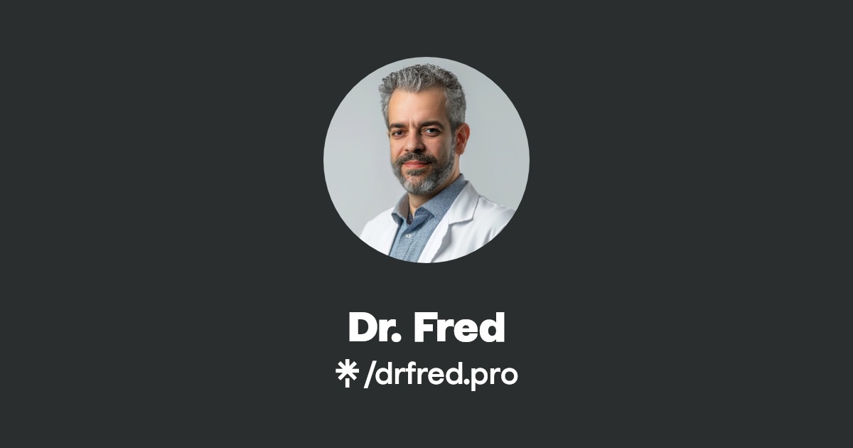 Dr. Fred Instagram, TikTok Linktree