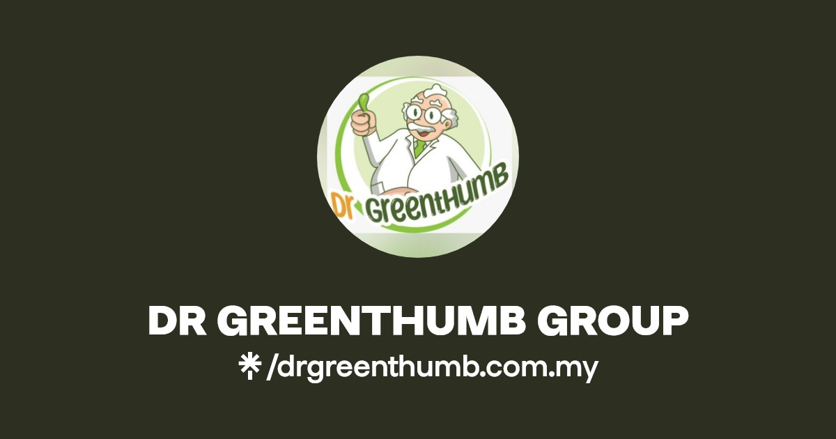 DR GREENTHUMB GROUP Instagram, Facebook, TikTok Linktree