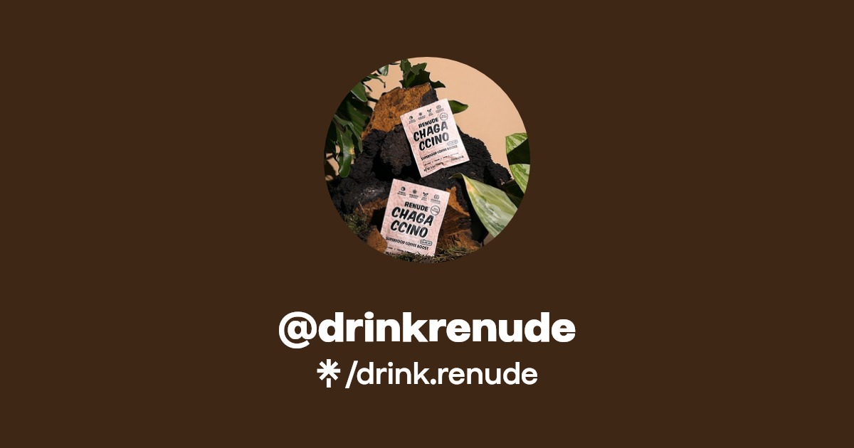 @drinkrenude | Instagram, TikTok | Linktree