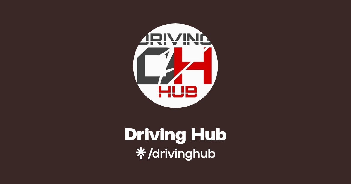 Driving Hub Linktree