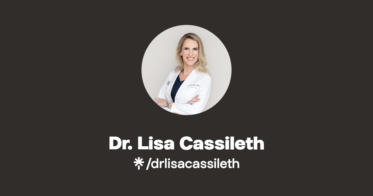 Dr. Lisa Cassileth Instagram Linktree