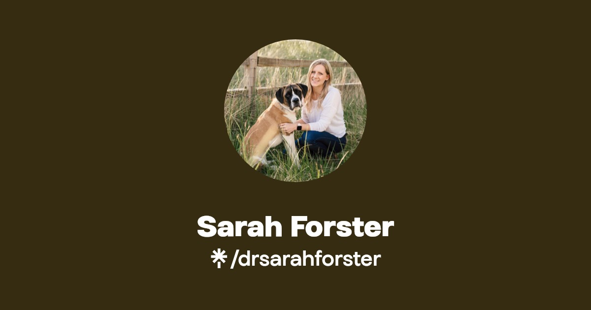 Sarah Forster Linktree