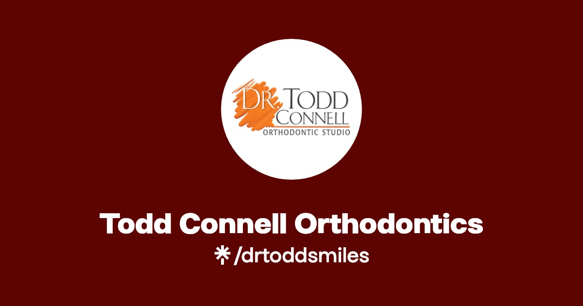 Todd Connell Orthodontics Instagram, Facebook Linktree