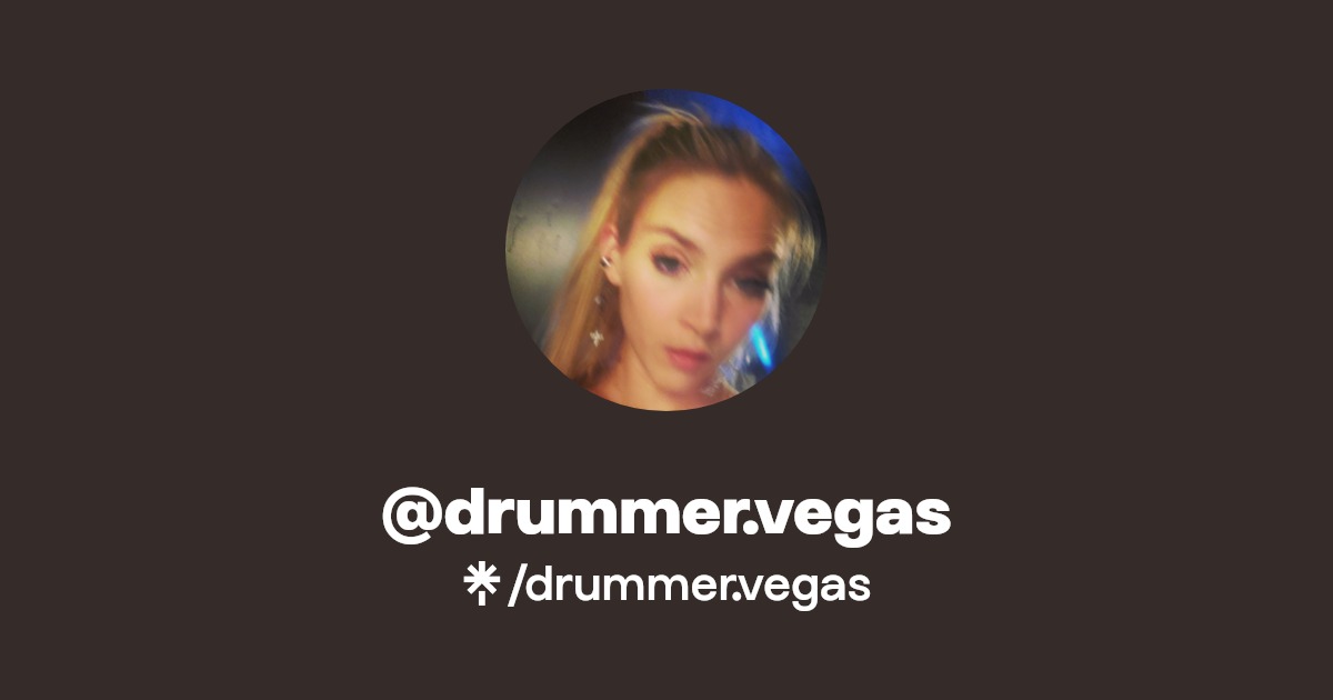 drummer.vegas - Find @drummer.vegas Onlyfans - Linktree