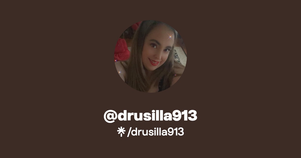 drusilla913 Twitter, Instagram, TikTok, Twitch Linktree