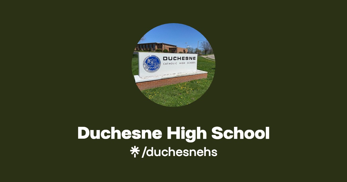 Duchesne High School Twitter, Facebook, Twitch Linktree