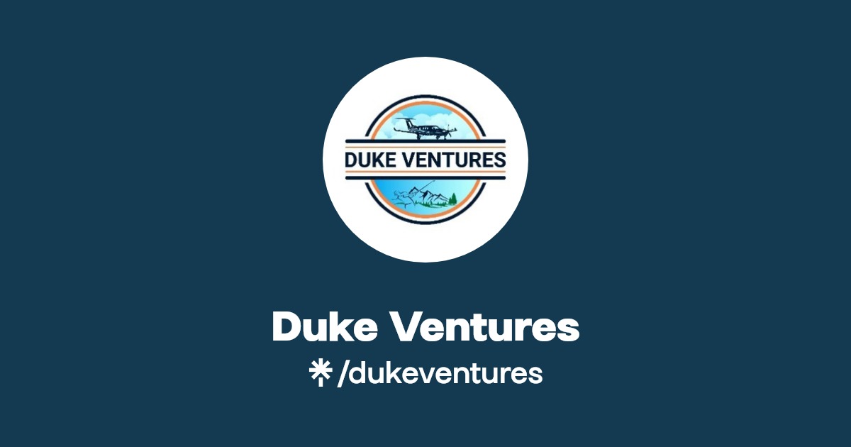Duke Ventures Instagram, Facebook, TikTok Linktree