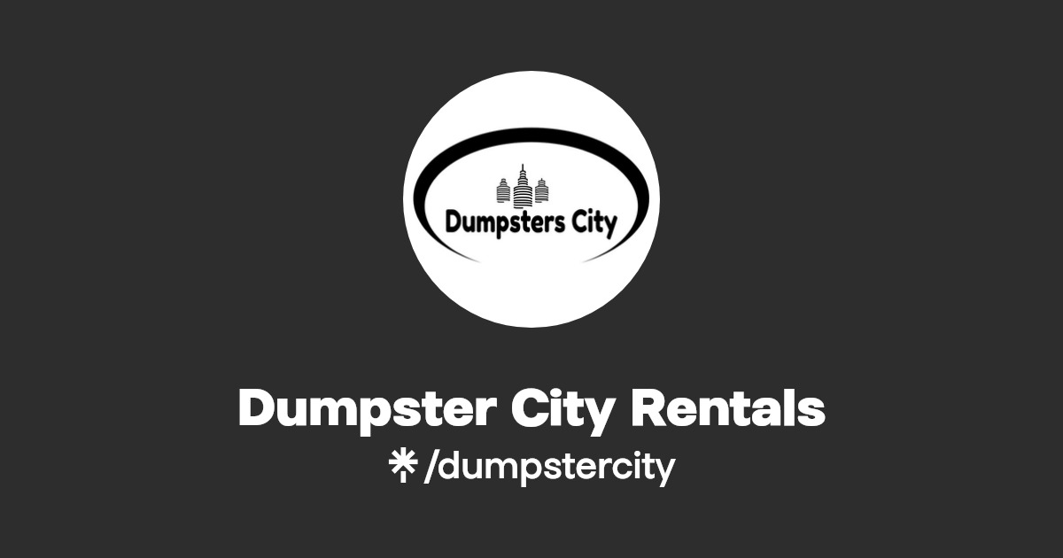 Dumpster City Rentals Linktree