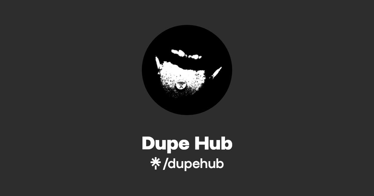 Dupe Hub Linktree