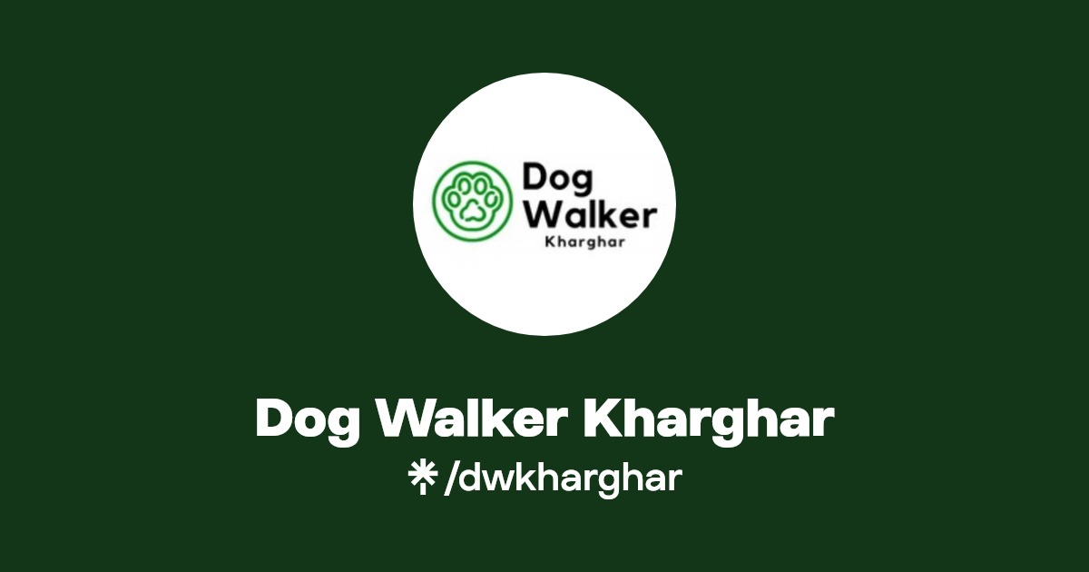 Dog Walker Kharghar(dwkharghar) Official Videos Linktree