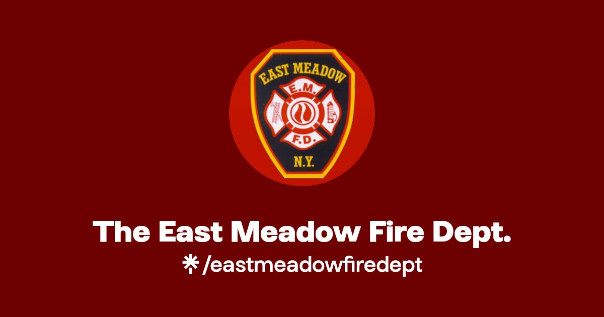 The East Meadow Fire Dept. Instagram, Facebook, TikTok Linktree