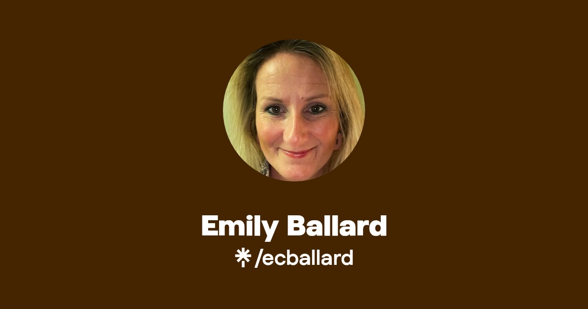 Emily Ballard Facebook Linktree