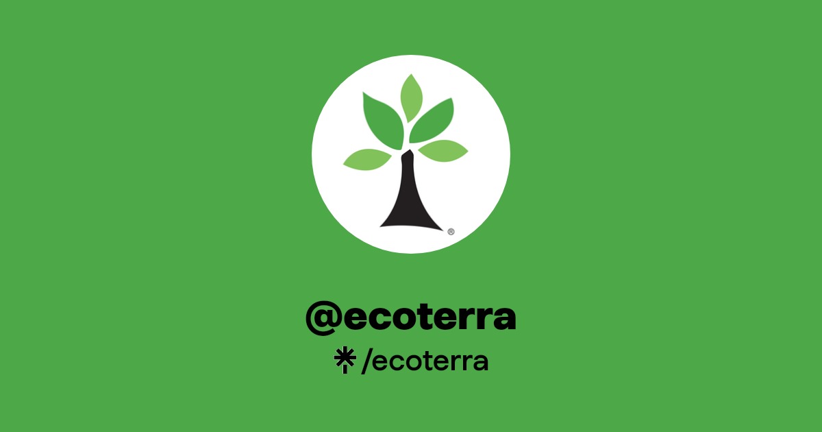 ecoterra Instagram, TikTok Linktree