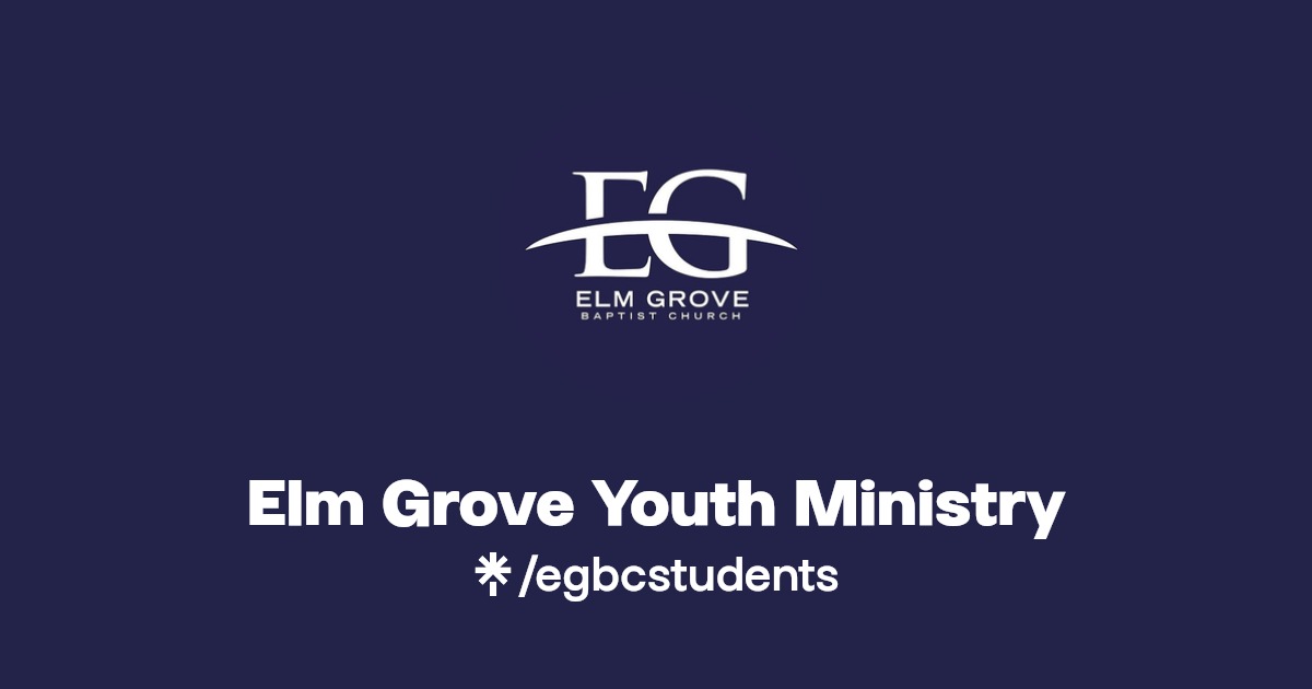Elm Grove Youth Ministry Linktree