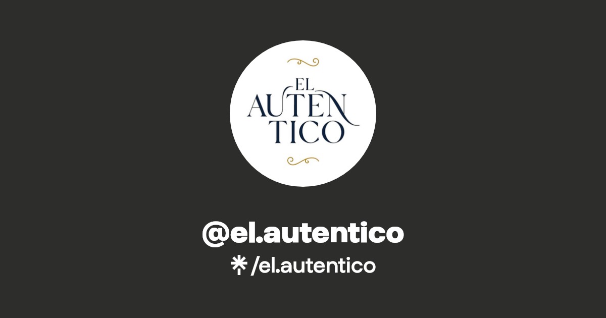 el.autentico Instagram Linktree