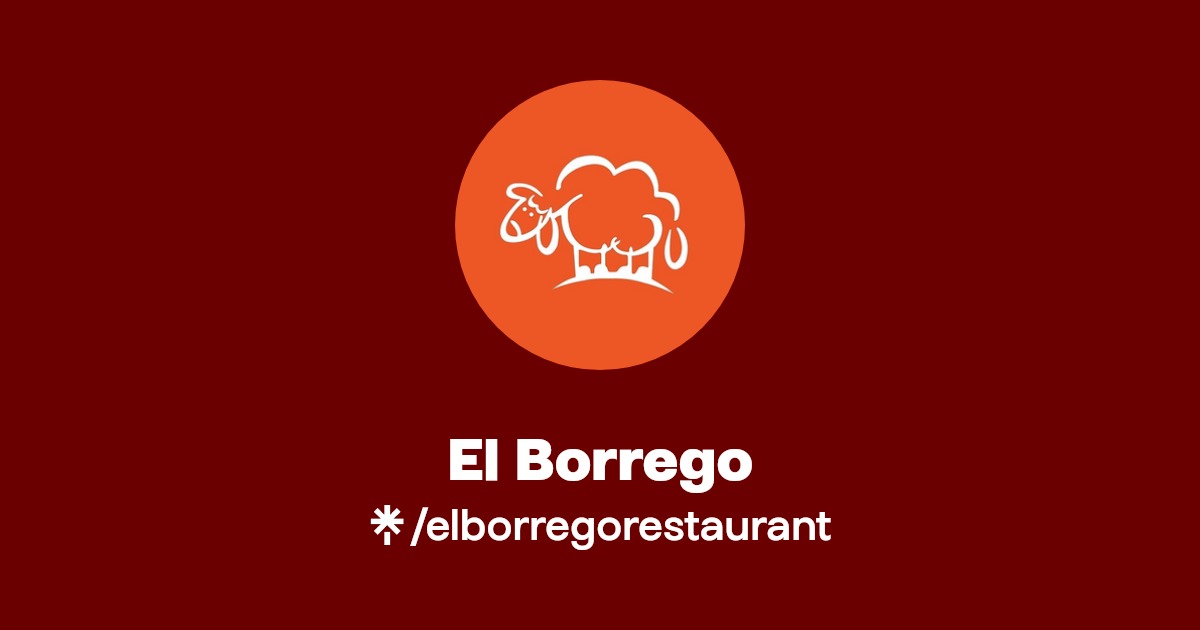 El Borrego Instagram, Facebook Linktree