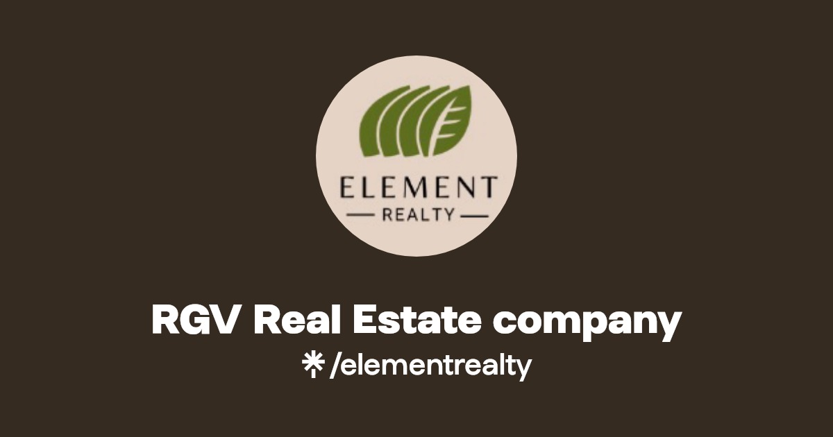 RGV Real Estate company Instagram Linktree