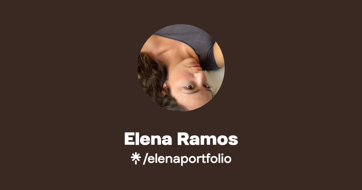 Elena Ramos | Instagram, TikTok | Linktree
